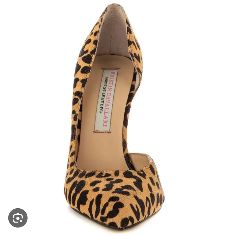 Chinese Laundry Kristin Cavallari Leopard Pumps - Picture 6 of 7